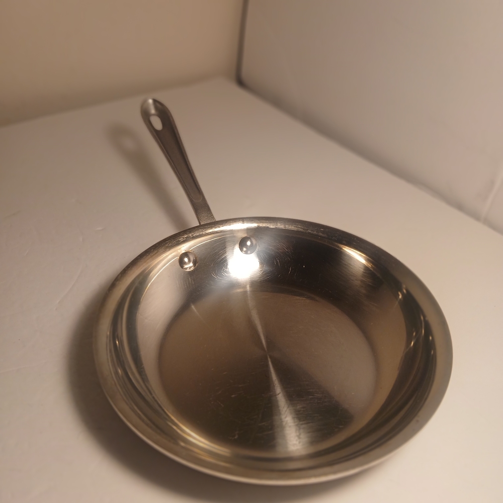 All-Clad LTD 8" Frying Pan Stainless Steek Made In Usa